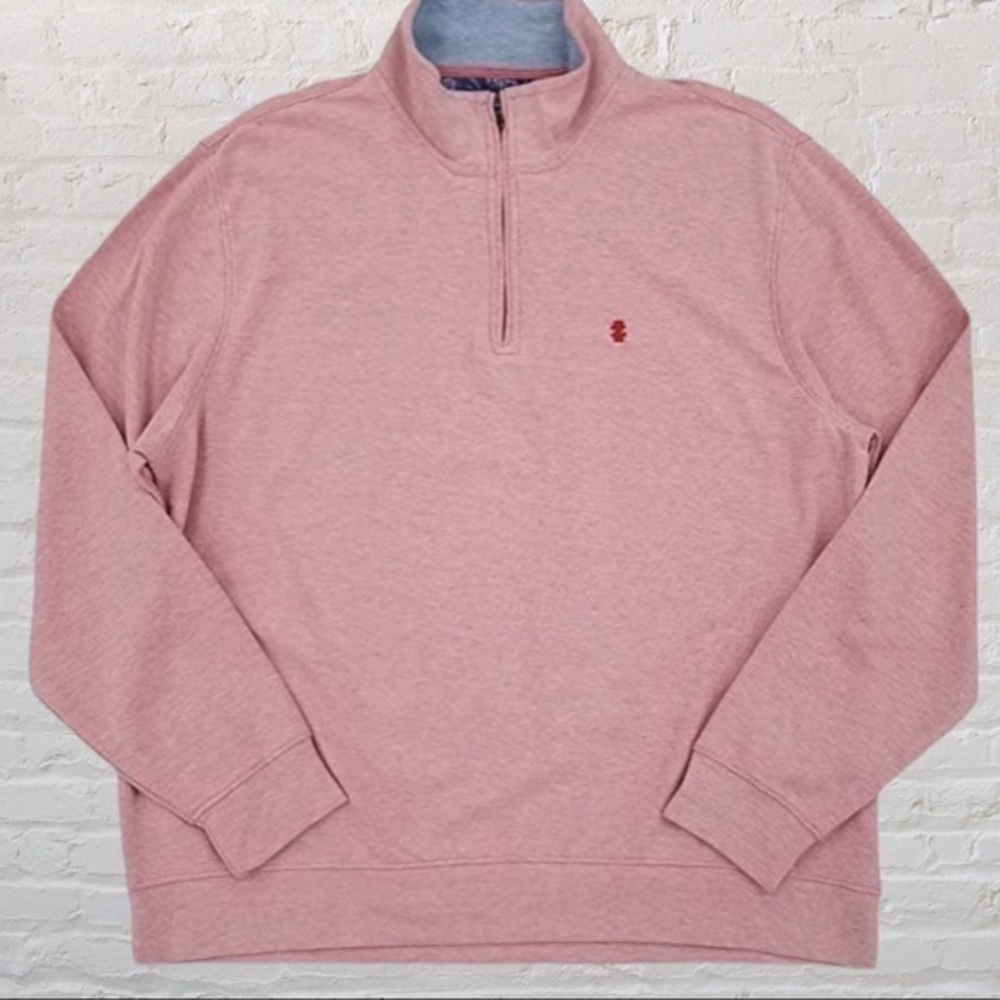 IZOD Saltwater Relaxed Classics Quarter-Zip Pullover | Men’s Size XL EUC
